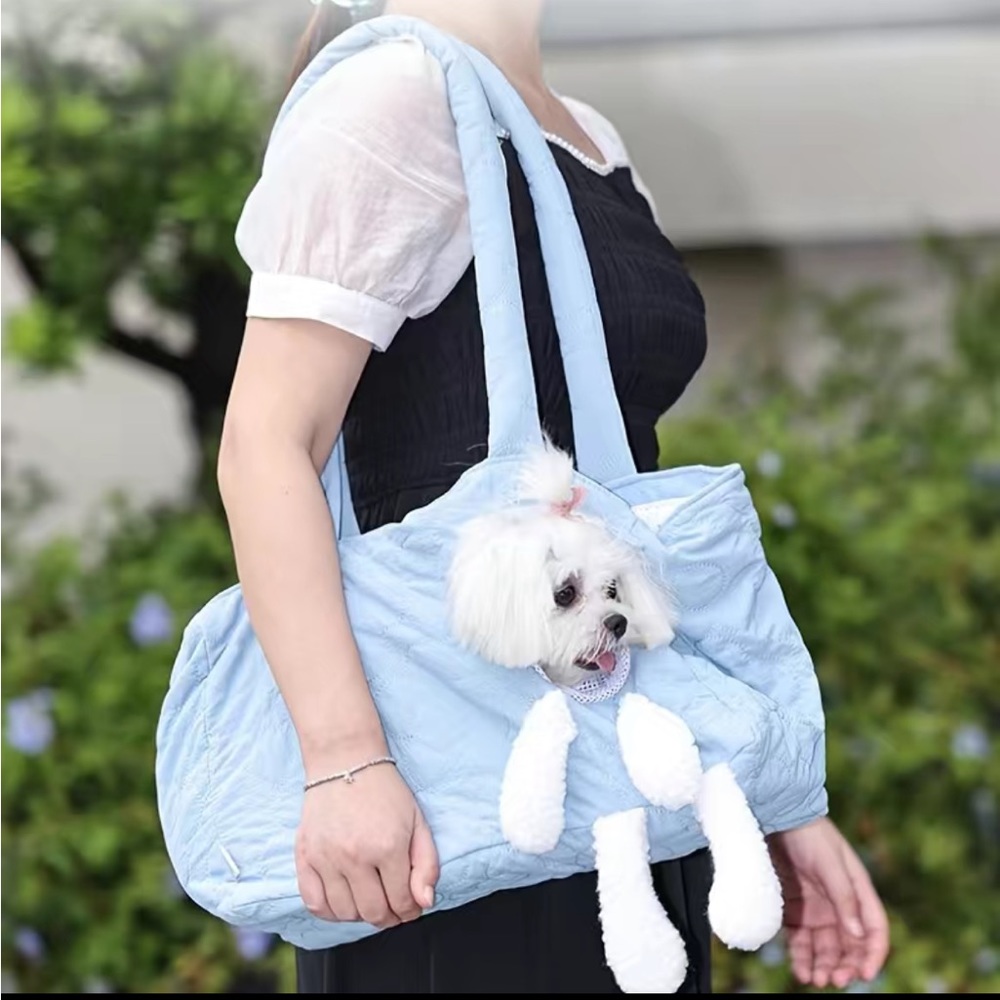SOLD❌ Take Your Furry Baby Anywhere - Dog Cat Carrier Shoulder Bag - Picture 9 of 15